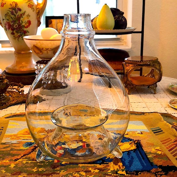 EUC- Antique handmade Blown Glass Wasp Flying Bugs Catcher - Picture 12 of 12